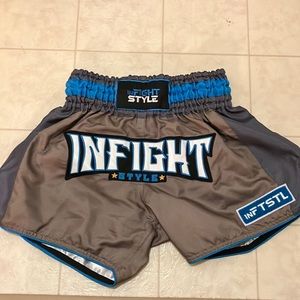 NWOT InFightStyle Muay Thai Shorts Sz M